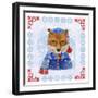 Winter Fox-Fiona Stokes-Gilbert-Framed Giclee Print