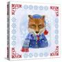 Winter Fox-Fiona Stokes-Gilbert-Stretched Canvas