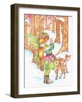 Winter Friends-Karen Middleton-Framed Giclee Print