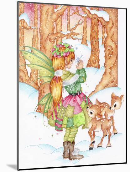 Winter Friends-Karen Middleton-Mounted Giclee Print