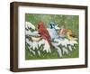 Winter Friends-William Vanderdasson-Framed Giclee Print