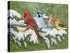 Winter Friends-William Vanderdasson-Stretched Canvas