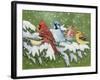 Winter Friends-William Vanderdasson-Framed Giclee Print