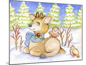 Winter Friends-Valarie Wade-Mounted Giclee Print