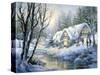 Winter Frolic-Nicky Boehme-Stretched Canvas