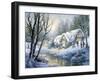 Winter Frolic-Nicky Boehme-Framed Giclee Print