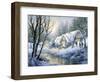 Winter Frolic-Nicky Boehme-Framed Giclee Print