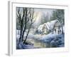 Winter Frolic-Nicky Boehme-Framed Giclee Print