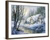 Winter Frolic-Nicky Boehme-Framed Giclee Print