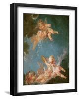 Winter, from a Series of the Four Seasons in the Salle du Conseil-Francois Boucher-Framed Giclee Print