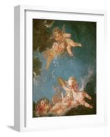 Winter, from a Series of the Four Seasons in the Salle du Conseil-Francois Boucher-Framed Giclee Print