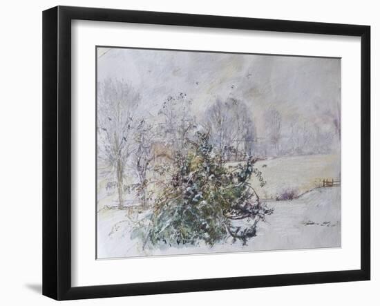 Winter from Our Window, 2009-Caroline Hervey-Bathurst-Framed Giclee Print