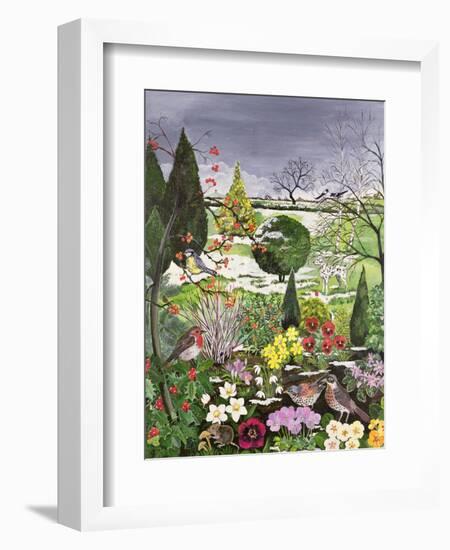 Winter from the Four Seasons (One of a Set of Four)-Hilary Jones-Framed Giclee Print