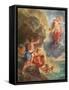 Winter, from the Four Seasons Series: Juno and Aeolus, 1862-Eugene Delacroix-Framed Stretched Canvas