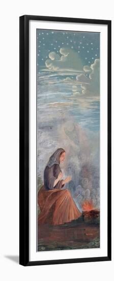 Winter (From the Series Les Saison)-Paul Cézanne-Framed Premium Giclee Print