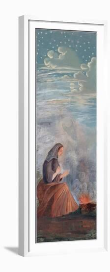 Winter (From the Series Les Saison)-Paul Cézanne-Framed Premium Giclee Print