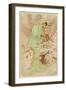 Winter (From the Series "Seasons"), 1896-Alphonse Mucha-Framed Giclee Print