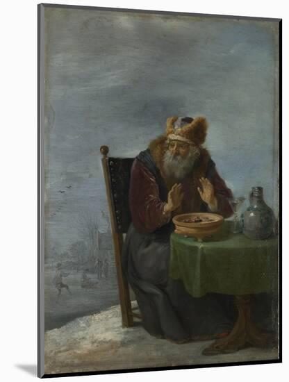 Winter (From the Series the Four Season), C. 1644-David Teniers the Younger-Mounted Giclee Print