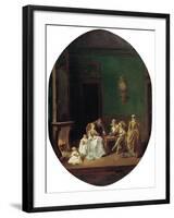 Winter (From the Series the Four Season)-Pierre-Antoine Quillard-Framed Giclee Print