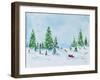 Winter Fun II-Julie DeRice-Framed Art Print