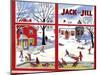 Winter Fun - Jack and Jill, January 1949-Janet Smalley-Mounted Premium Giclee Print