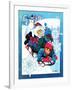 Winter Fun - Jack & Jill-Len Ebert-Framed Giclee Print