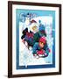 Winter Fun - Jack & Jill-Len Ebert-Framed Giclee Print