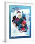 Winter Fun - Jack & Jill-Len Ebert-Framed Giclee Print