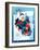 Winter Fun - Jack & Jill-Len Ebert-Framed Giclee Print