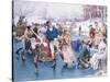 Winter Fun-Frank Dadd-Stretched Canvas