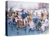 Winter Fun-Frank Dadd-Stretched Canvas