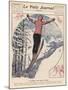 Winter Games at Chamonix: Ski Jumping Ice Hockey and Skating-Andre Galland-Mounted Art Print