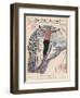 Winter Games at Chamonix: Ski Jumping Ice Hockey and Skating-Andre Galland-Framed Art Print