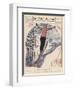 Winter Games at Chamonix: Ski Jumping Ice Hockey and Skating-Andre Galland-Framed Art Print