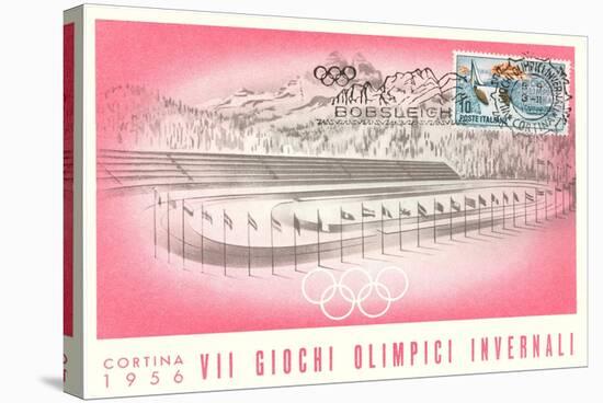 Winter Games, Cortina, 1956-null-Stretched Canvas