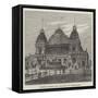 Winter Garden and Aquarium at Morecambe-null-Framed Stretched Canvas