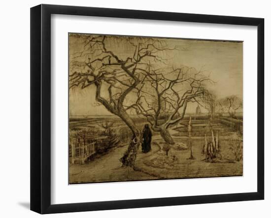 Winter Garden, March 1884-Vincent van Gogh-Framed Giclee Print