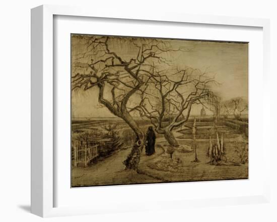 Winter Garden, March 1884-Vincent van Gogh-Framed Giclee Print