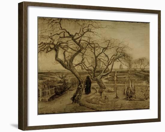 Winter Garden, March 1884-Vincent van Gogh-Framed Giclee Print