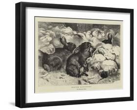 Winter Gardeners-Harrison William Weir-Framed Giclee Print