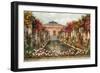 Winter Gardens and Pavilion, Weston-Super-Mare-Alfred Robert Quinton-Framed Giclee Print