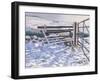 Winter Gate, 2017-Charles Simpson-Framed Giclee Print