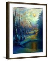 Winter Glow, 2019,-Lee Campbell-Framed Giclee Print