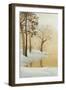 Winter Glow Panel 1-Arnie Fisk-Framed Art Print