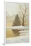 Winter Glow Panel 3-Arnie Fisk-Framed Art Print