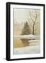 Winter Glow Panel 3-Arnie Fisk-Framed Art Print