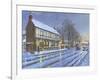 Winter Glow Parish Room Tickhill Yorkshire-Richard Harpum-Framed Art Print