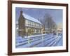 Winter Glow Parish Room Tickhill Yorkshire-Richard Harpum-Framed Art Print