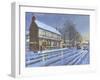 Winter Glow Parish Room Tickhill Yorkshire-Richard Harpum-Framed Art Print