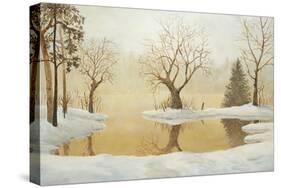 Winter Glow-Arnie Fisk-Stretched Canvas